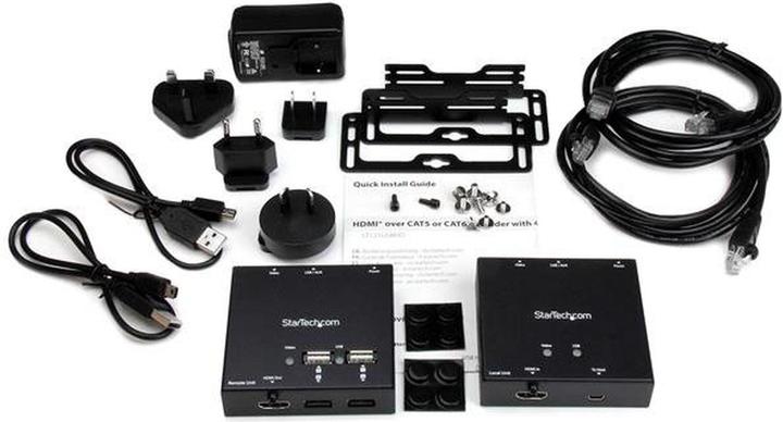 Produktbild StarTech HDMI OVER CAT6 WITH USB - 50M