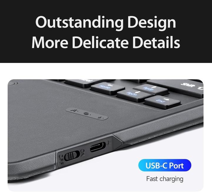 Image du produit Dux Ducis Étui pour clavier de la série DK (US, Apple iPad Air 2020, Apple iPad Pro 11 2020)