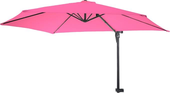 Immagine prodotto Swisshandel24 Ombrello da parete Casoria, ombrello semaforico ombrello da balcone ombrellone, 3m inclinabile (3 m)