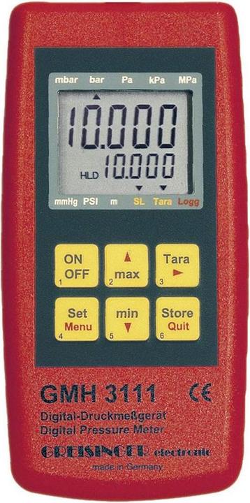 Produktbild Greisinger Druck-Messgerät GMH 3111 Luftd (Druckmesser)