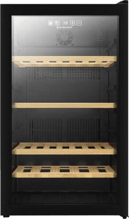 Produktbild Climadiff Weinkühlschrank CUVEE28 Freistehend, 1 Zone, 28 Flaschen
