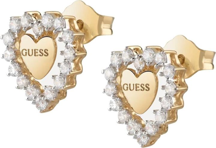 Immagine prodotto Guess Orecchini JARDIN HEART & CRYS STUDS da 10MM (Argento 925, Argento sterling)