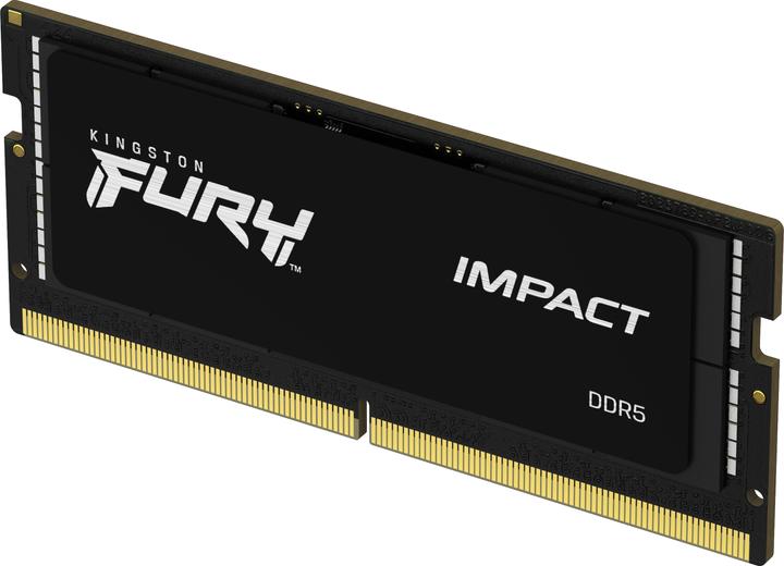 Produktbild Kingston FURY Impact (1 x 16GB, 6400 MHz, DDR5-RAM, SO-DIMM)