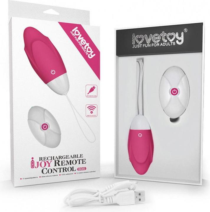 Actual product image Lovetoy Love Toy - iJoy 2 - Egg Vibrator with Remote Control - Pink