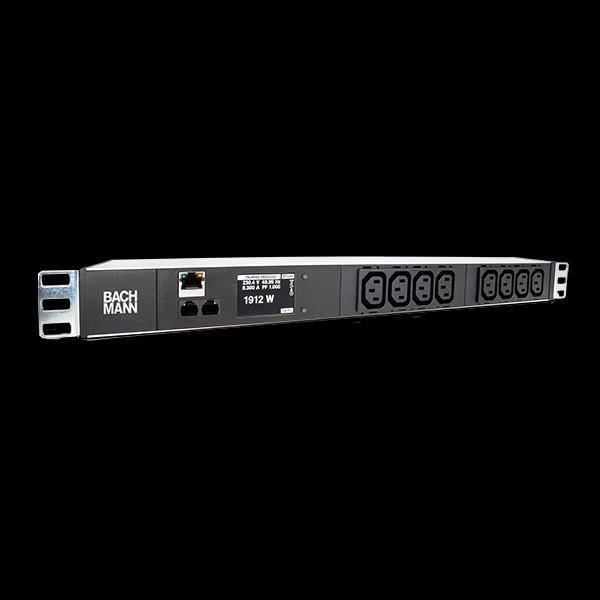 Produktbild Bachmann Bach 19" PDU im HE 8-fach IEC320 C13 2m Monitored TCP/IP