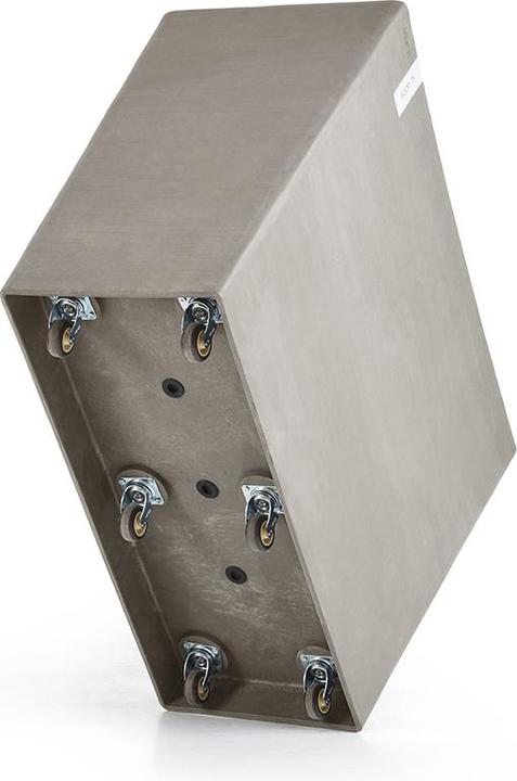 Produktbild Ecopots Paris Wheels 85 Blumentopf - L 85,2 cm x B 39,5 cm x H 65,8 cm - Innen- und Aussenbereich (85.20 x 39.50 x 65.80 cm)