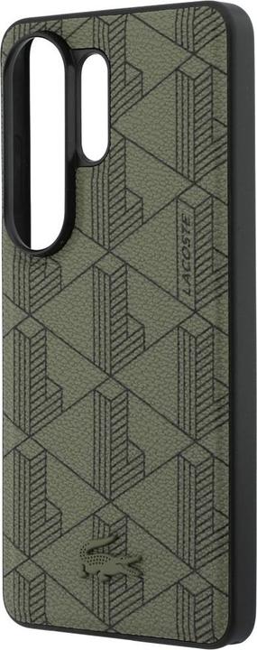 Actual product image Lacoste Case PVC Monogram The Blend MagSafe for Samsung Galaxy S26 Ultra khaki (Samsung Galaxy S26 Ultra)