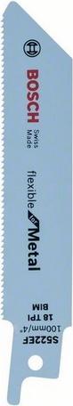 Produktbild Bosch Professional Zubehör Säbelsägeblatt S 522 EF, Flexible for Metal, 2er-Pack
