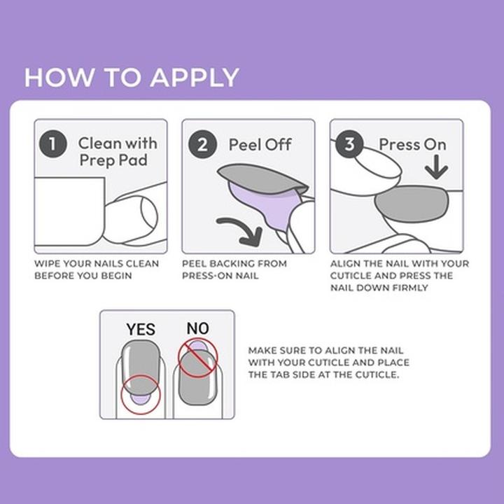 Image du produit KISS Impress (Ongles artificiels, Transparent)