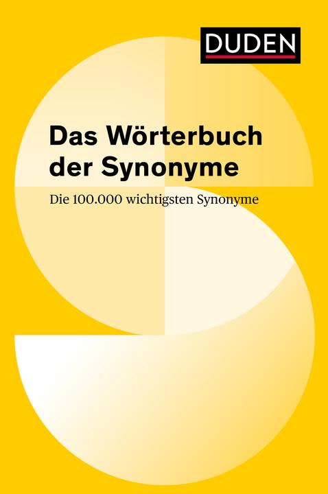 Produktbild Duden – Das Wörterbuch der Synonyme (Deutsch, 2025)