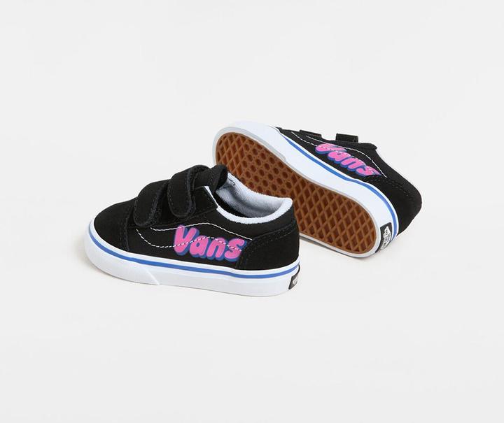 Produktbild Vans Old Skool V Bubble Logo BLACK/MULTI (21)