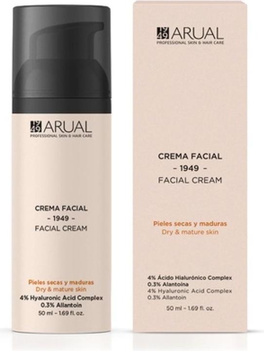 Actual product image Arual Face Cream for Dry and Mature Skin with Hyaluronic Acid and Allantoin (30 ml)
