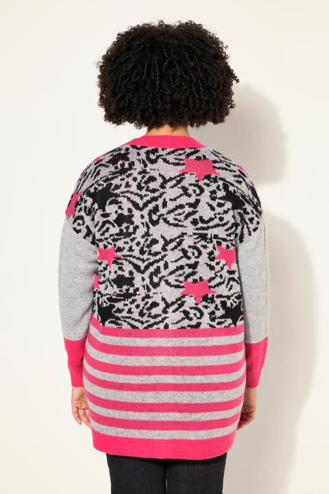 Produktbild Angel of Style Strickjacke, Mustermix, Langarm (56)