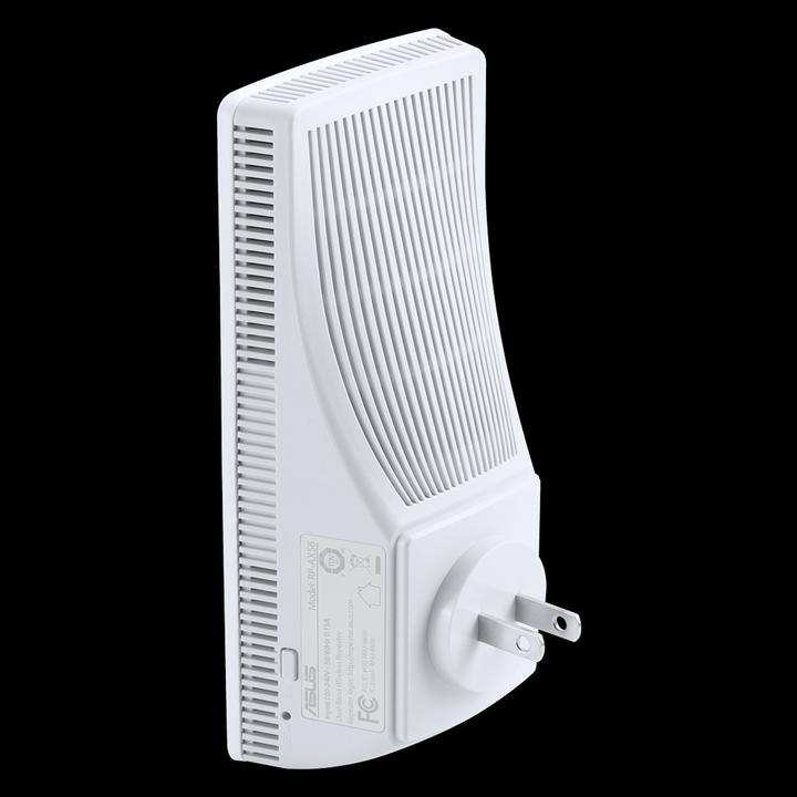 Actual product image ASUS RP-AX56 - Wi-Fi range extender - Wi-Fi 6 - 2.4 GHz, 5 GHz - in wall