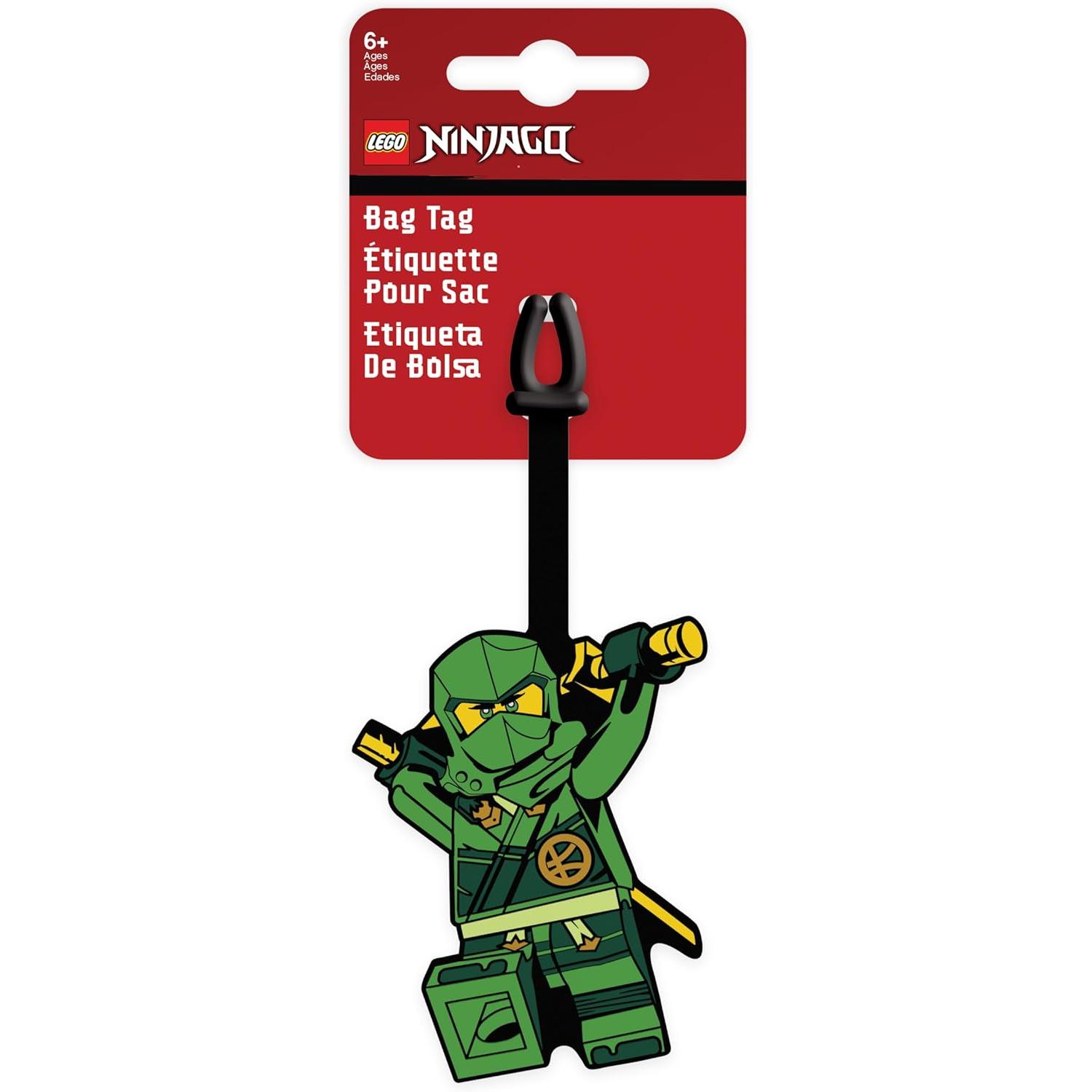 LEGO, Reisezubehör, Ninjago Lloyd Gepäckanhänger 9 cm, (Schlösser & Anhänger)