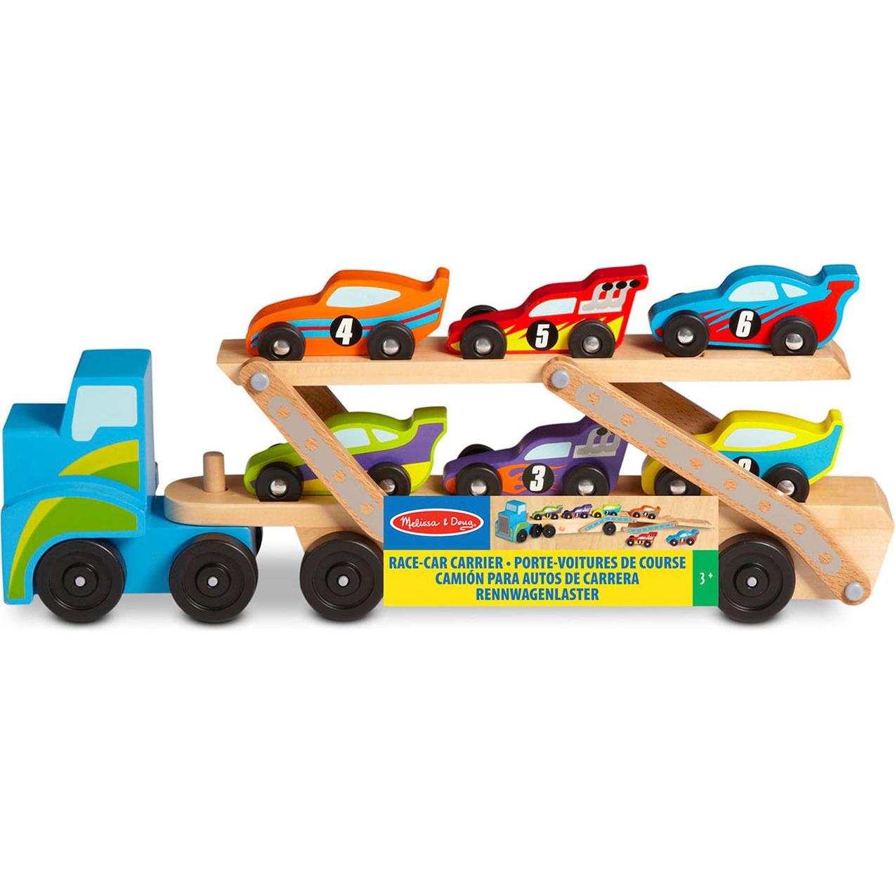 Melissa & Doug MND Wooden Mega Race-Car
