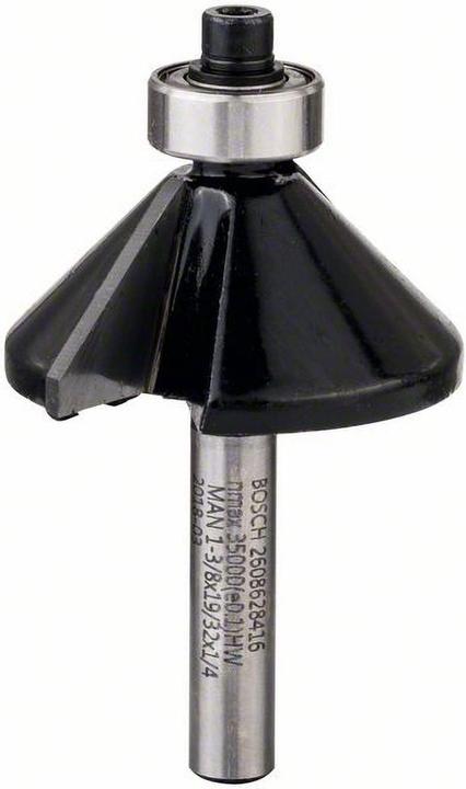 Image du produit Bosch Professional Zubehör Fraises à chanfreiner/affleurer. 1/4. D1 35 mm. B 13 mm. L 14.