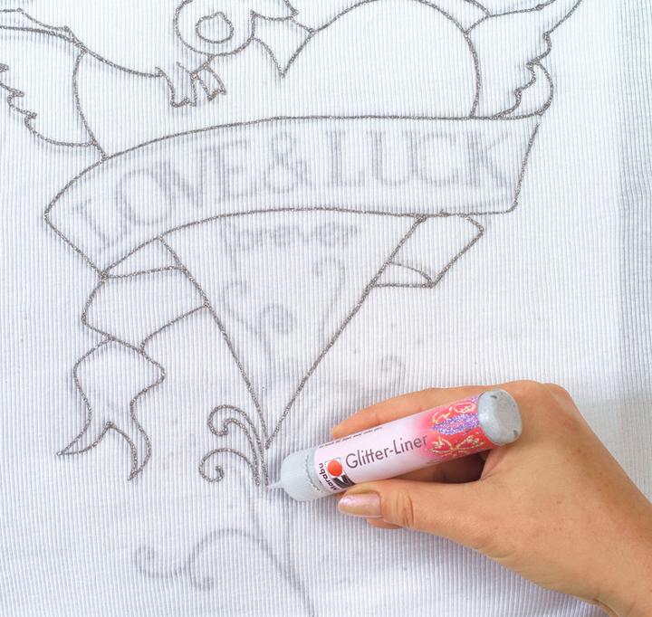 Image du produit Marabu Liner pailleté (25 ml)