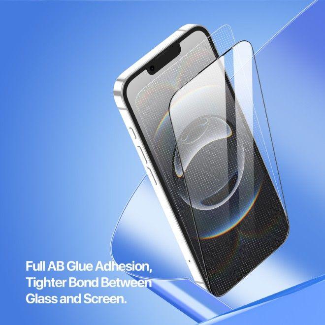 Actual product image Dux Ducis Roga Series Schutzglas mit Auto Alignment Kit (1 pcs., Apple iPhone 16e, Apple iPhone 17e)