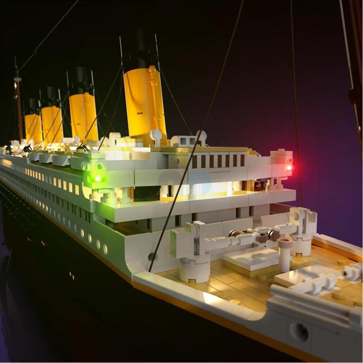 Image du produit Light my bricks LMB 2.0 Kit de lumière pour LEGO® 10294 Le Titanic