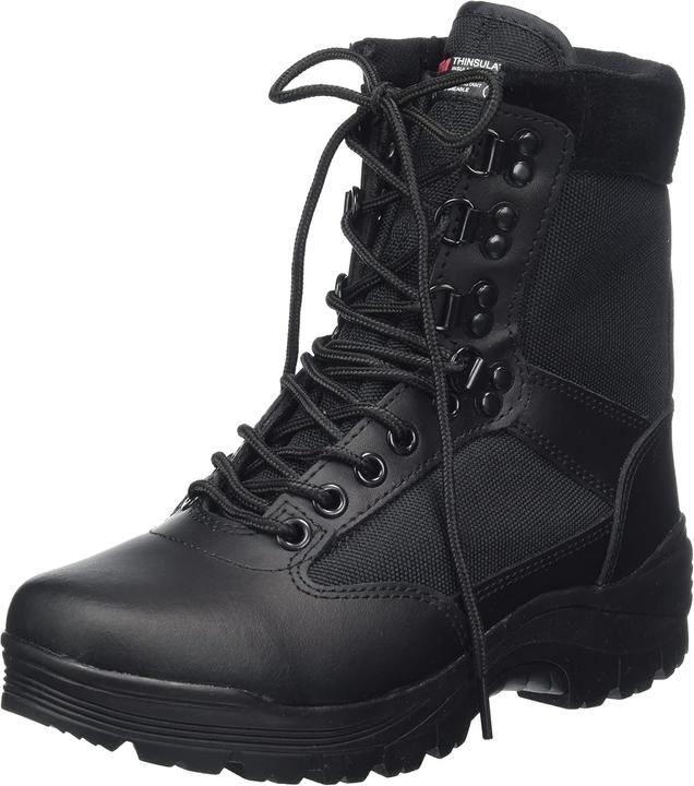 Actual product image Mil-tec Tactical Boot M.Ykk Zipper Black 43 (43)