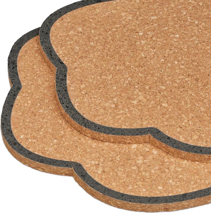 Produktbild Relaxdays 2x Korkpinnwand (Pinnwand, 44 x 29 cm)