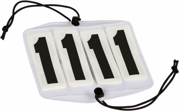Actual product image Kerbl Tournament numbers