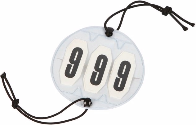 Actual product image Kerbl Tournament numbers