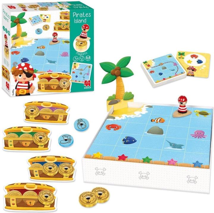 Actual product image Goula Pirate Island (English, 1 - 4 Players)