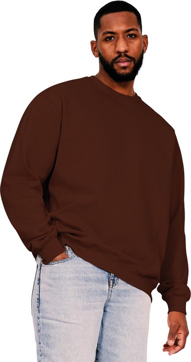 Image du produit Universal Textiles Sweatshirt surdimensionné en coton Ringspun pour hommes (XL)