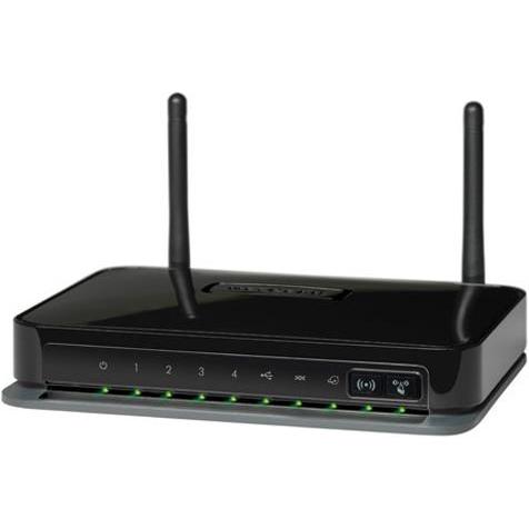 Netgear Dgn2200b, Router, Schwarz