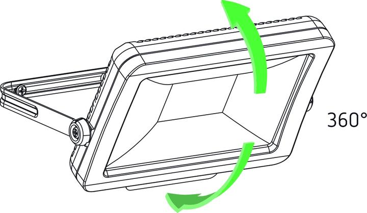 Actual product image Theben theLeda B50L WH (3600 lm, IP65)