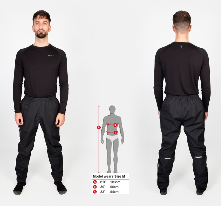 Actual product image Endura Hummvee Transit Waterproof Pants (XS)
