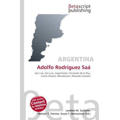 Adolfo Rodríguez Saá, Fachbücher