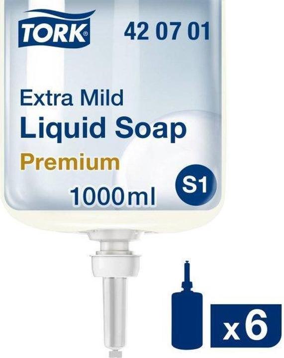 Actual product image Tork Liquid soap unscented extra mild (Liquid soap, 1000 ml)