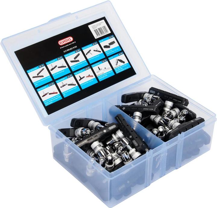 Actual product image Elvedes V-brake brake shoes sw (Shimano, Rubber)