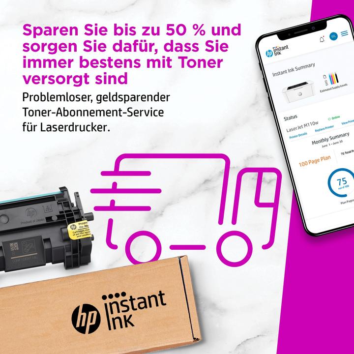 Actual product image HP LaserJet M110w (Laser, Black and white)