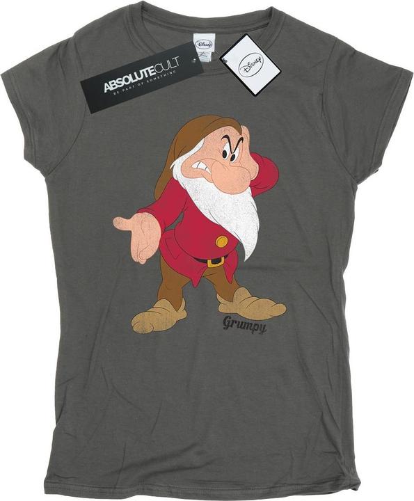 Immagine prodotto Snow White Classic Maglietta Grumpy (Brontolo) Donna (XS)