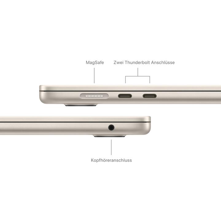 Produktbild Apple MacBook Air – 2024 (15", M3, 16 GB, 1000 GB, CH)