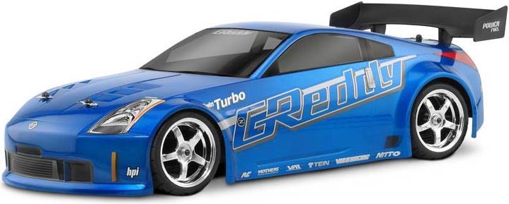 Produktbild HPI Karosserie Nissan 350z Greedy Twin Turbo (190mm)