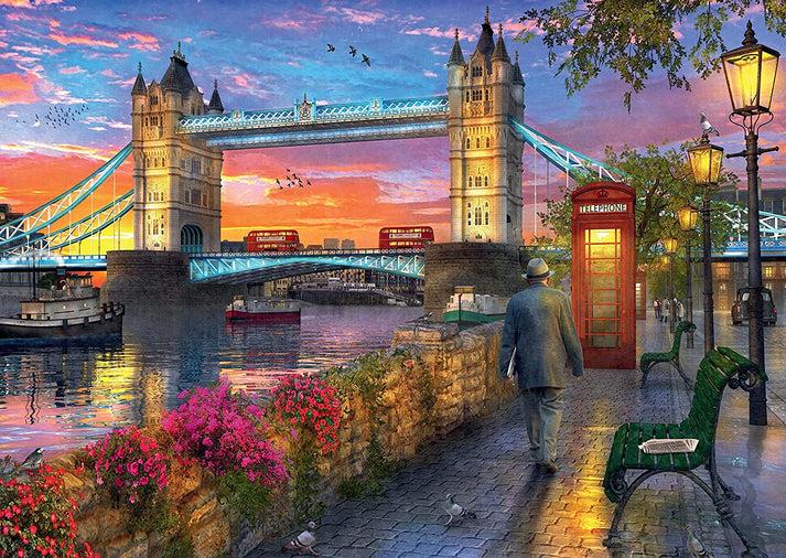 Image du produit Ravensburger Puzzle - Tower Bridge At Sunset 1000p (12000041) (1000 pièces)