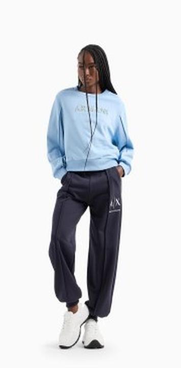 Produktbild Armani Exchange Strasslogo Crewneck Pullover Sweatshirt (38)