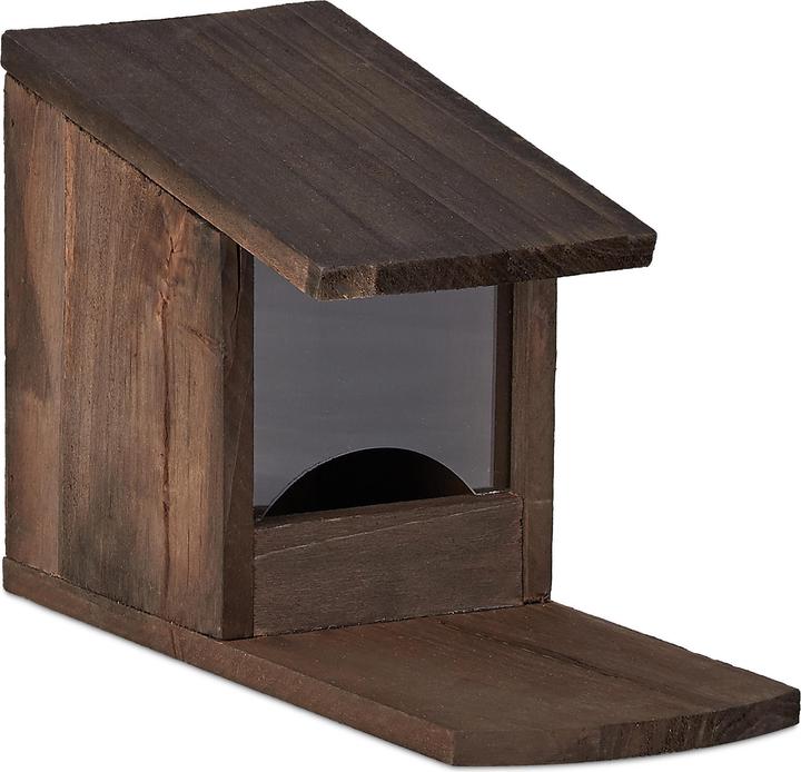 Actual product image Relaxdays Standing Squirrel Feeder