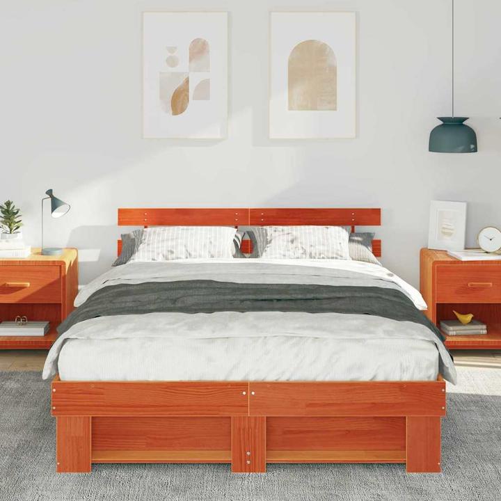 Image du produit vidaXL Modernes Bett (150 x 200 cm)
