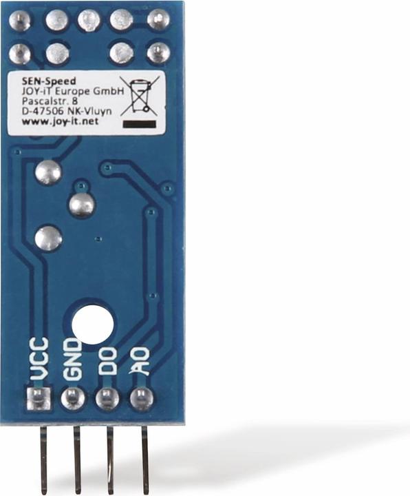 Actual product image Joy-it Arduino expansion board speed sensor LM393 with perforated disk
