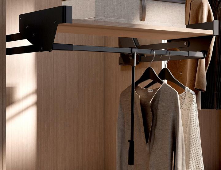 Kesseböhmer Kleiderlift TOP 625-808mm gold