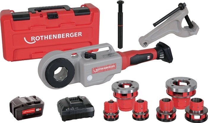 Actual product image Rothenberger Supertronic 2000 E,Bspt R,4,0Ah,Charger Eu