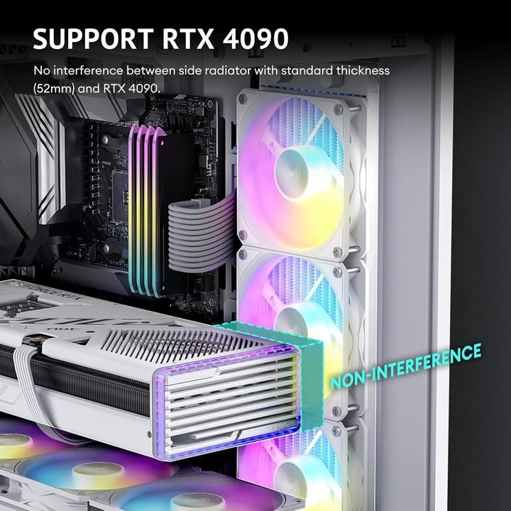 Actual product image Antec Go Gamer C7 ARGB White Full Tower white retail (ATX, ITX, mATX)