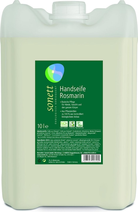 Produktbild Sonett Handseife Rosmarin Bidon (Handseife Nachfüllpackung, 10000 ml)
