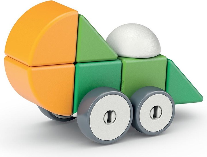 Produktbild Geomag Shapes GREEN line Wheels